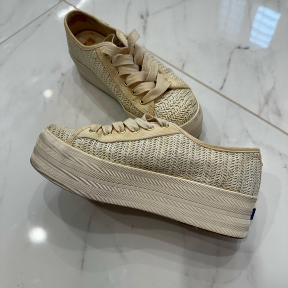 Keds X Kate Spade New York Triple Up Woven Platform Sneaker - Women's, Size 6 - Picture 5 of 8